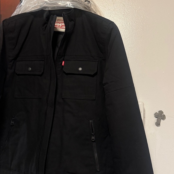 Levi's Men's Black Shirt Jacket - Picture 12 of 12